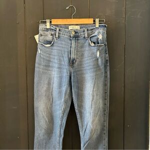 Abercrombie & Fitch Blue Denim Jeans The Skinny High Rise